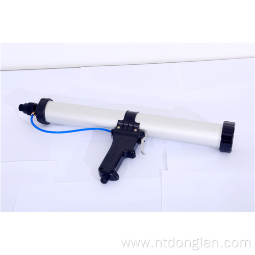 Professional 600ml Sausage Soft Pneumatic Caulking Gun Glass Glue Air Rubber Guns Tool With Control Valve